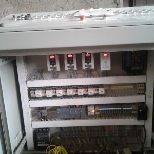 تابلو برق خط تولید آجرپزی با پی ال سی plc