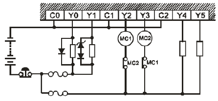 نحوه اتصال خروجی های ترانزیستوری نوع NPN